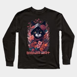 Ninja Cat's Fantasy Long Sleeve T-Shirt